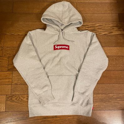 Supreme Box Logo Hooded Sweatshirt "Heather Grey" (16FW)