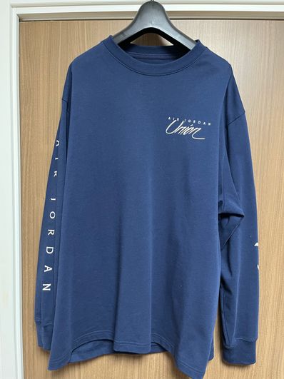 Jordan x UNION Long Sleeve Tee "Navy"