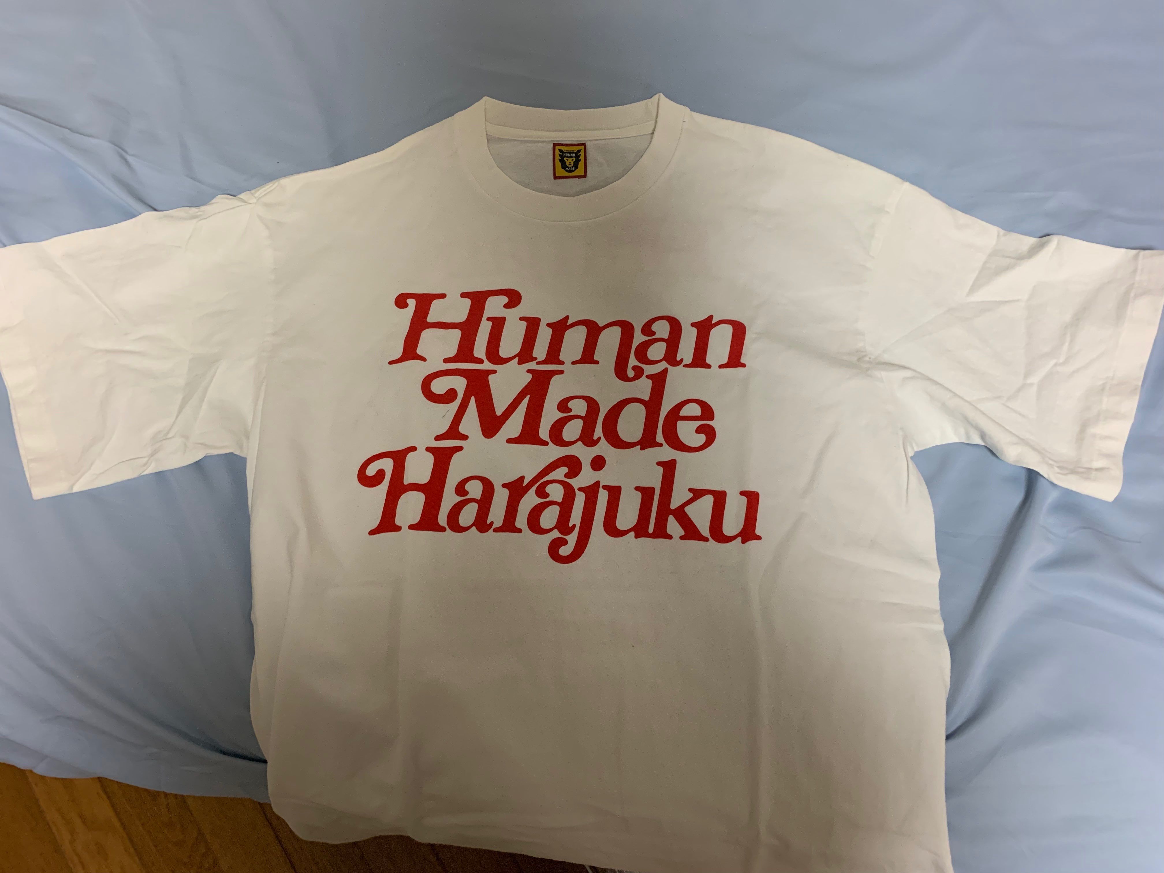 HUMAN MADE Girls Don't Cry Harajuku T-Shirt #2 "White" / VERDY