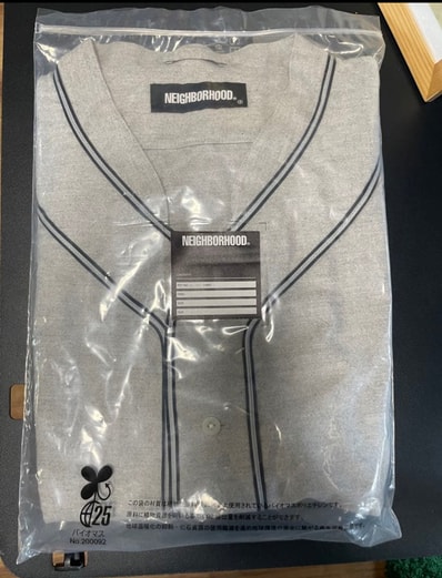 NEIGHBORHOOD B.B. / C-SHIRT . SS "Gray"