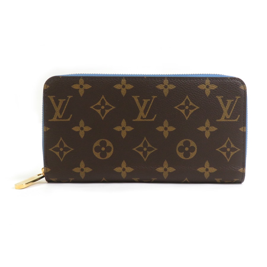 ルイ ヴィトン LOUIS VUITTON ラウンドファスナー長財布 モノグラム ジッピーウォレット モノグラムキャンバス ブルージーン ユニセックス M63894【中古】 56451g