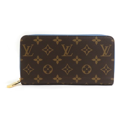 ルイ ヴィトン LOUIS VUITTON ラウンドファスナー長財布 モノグラム ジッピーウォレット モノグラムキャンバス ブルージーン ユニセックス M63894【中古】 56451g