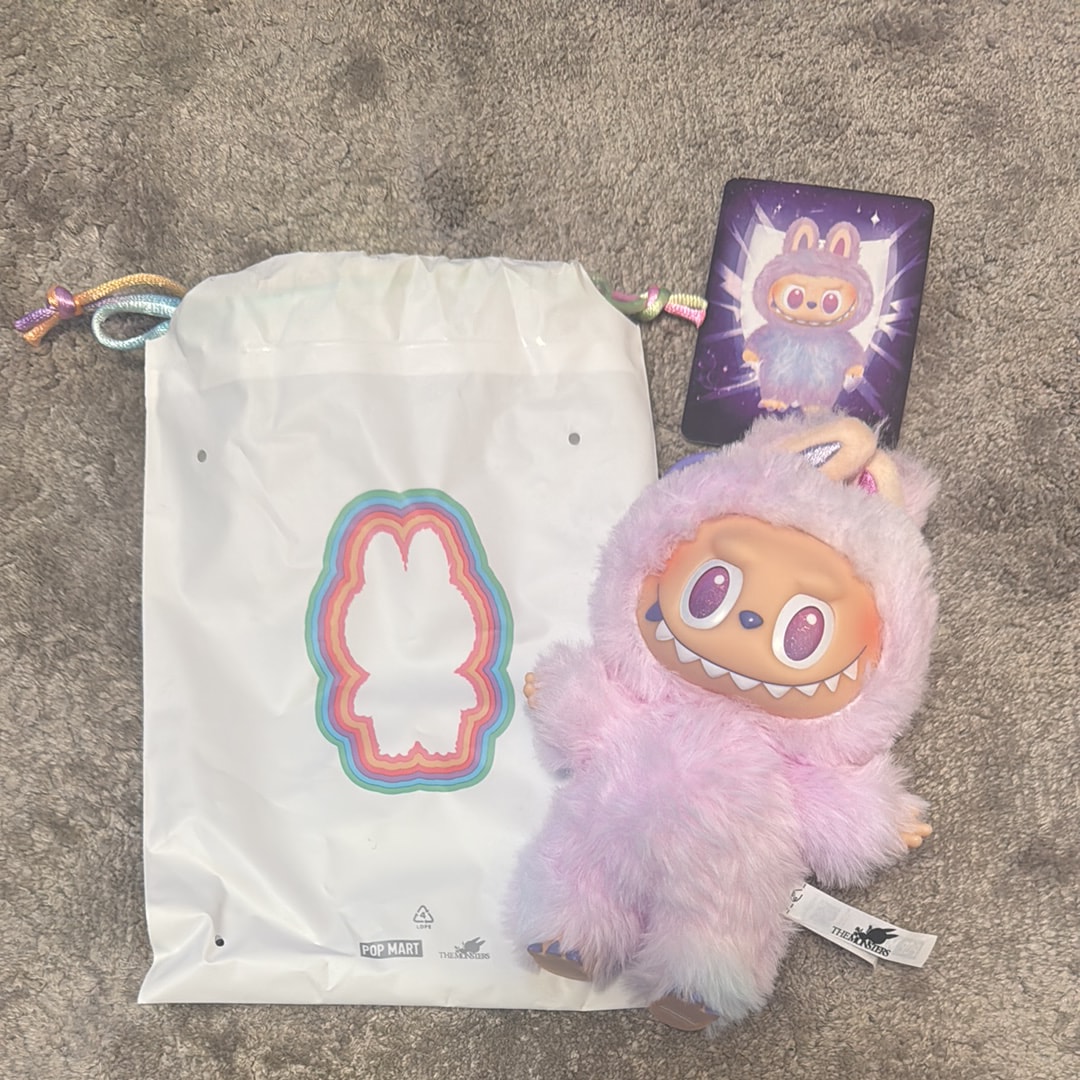 POP MART THE MONSTERS (LABUBU) Big into Energy Series Plush Pendant LUCK