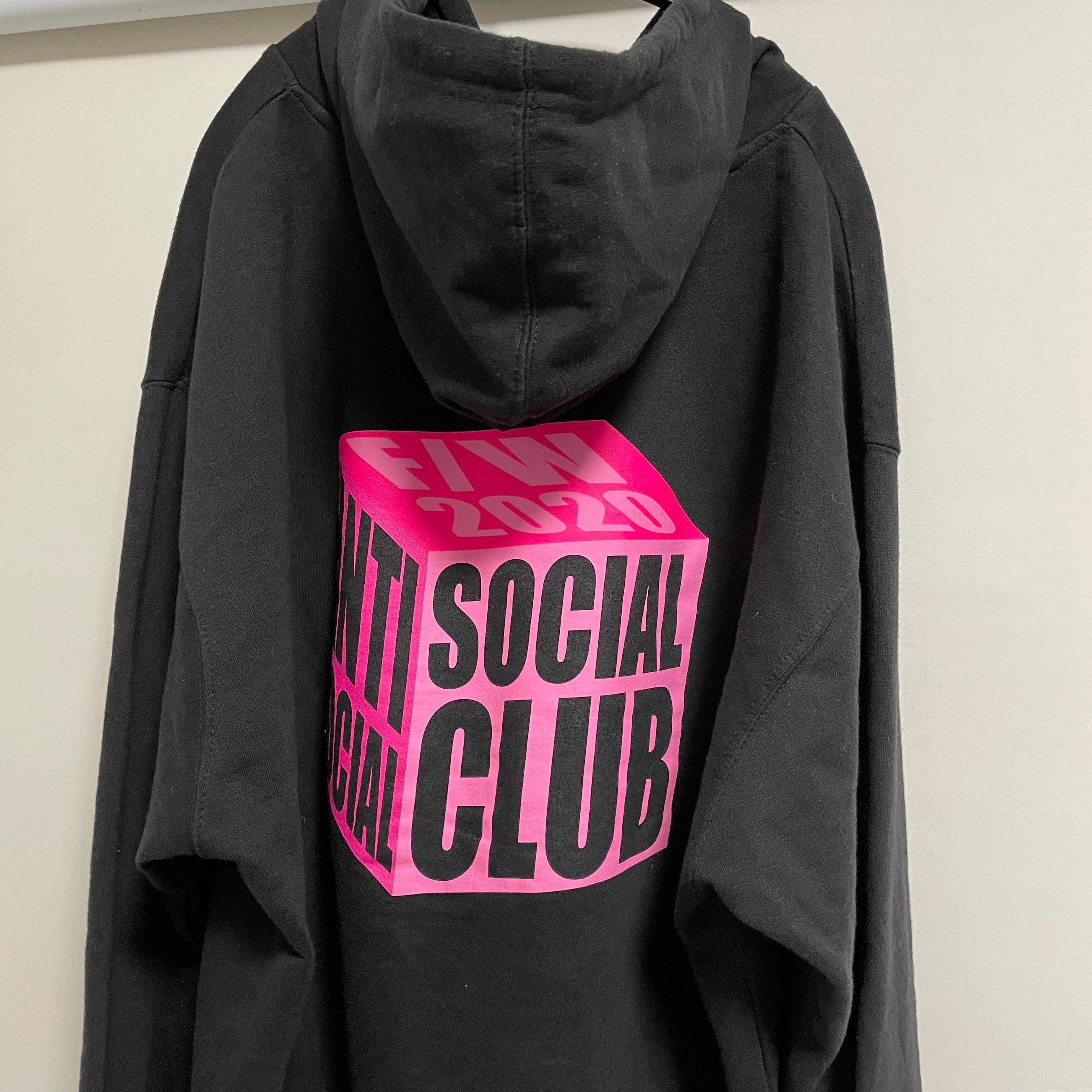 ANTI SOCIAL SOCIAL CLUB I Wish I Was Wrong Hoodie "Black" (FW20)