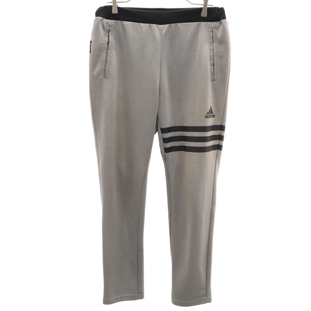 adidas アディダス ロングジャージパンツ L グレー