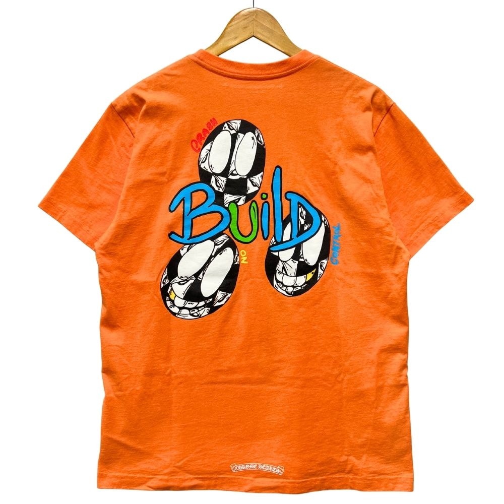 Chrome Hearts PPO Link Build T-shrt Matty Boy Back Print "Orange"