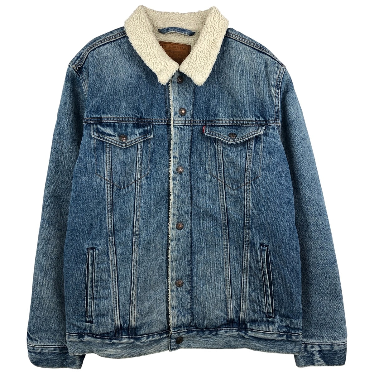 古着 リーバイス Levi's PREMIUM プレミアム 中綿入り デニムボアジャケット メンズXL相当/eaa459153