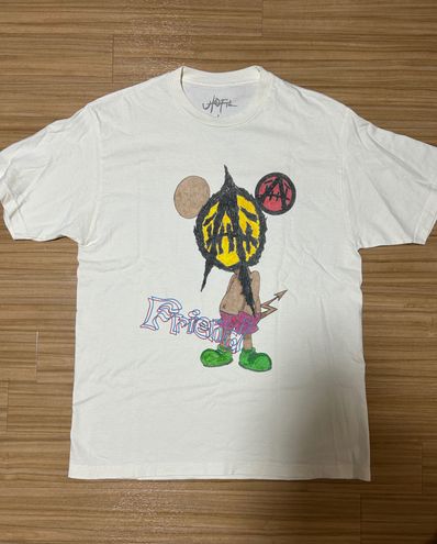 Travis Scott Utopia x SAINT Mxxxxxx Tee 2A "White"