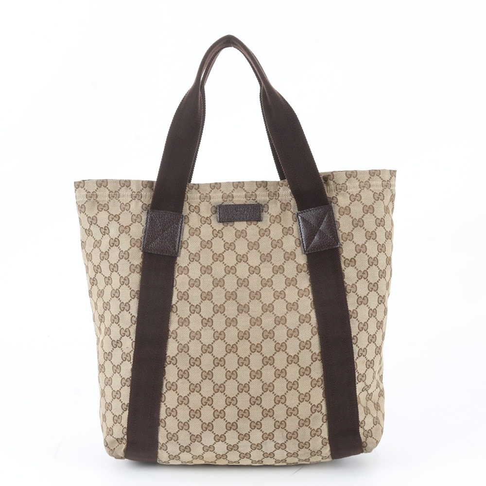 ■美品 グッチ GGキャンバス 189669 トート バッグ