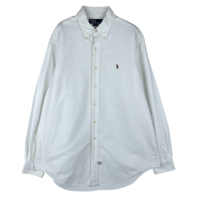 古着 ラルフローレン Ralph Lauren POLO by Ralph Lauren 長袖 ボタンダウンシャツ メンズL相当/eaa610553