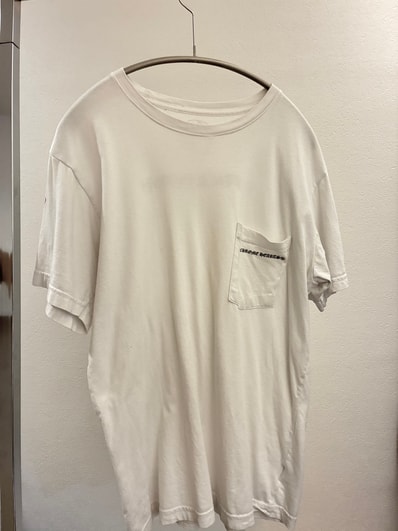 Chrome Hearts Fuck You Back Logo Pocket T-Shirt "White"