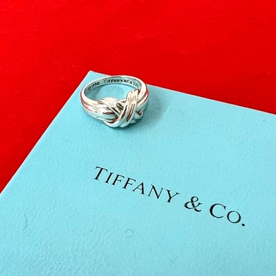 TIFFANY&Co. ティファニー シグネチャー リング シルバー925 リング・指輪 10号 シルバー
41098