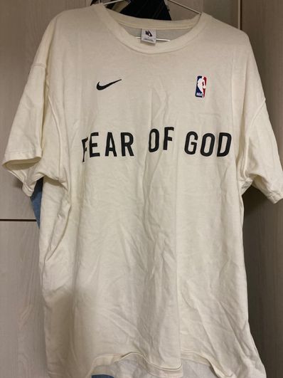 FEAR OF GOD / Nike Warm Up T-Shirt "Sail"