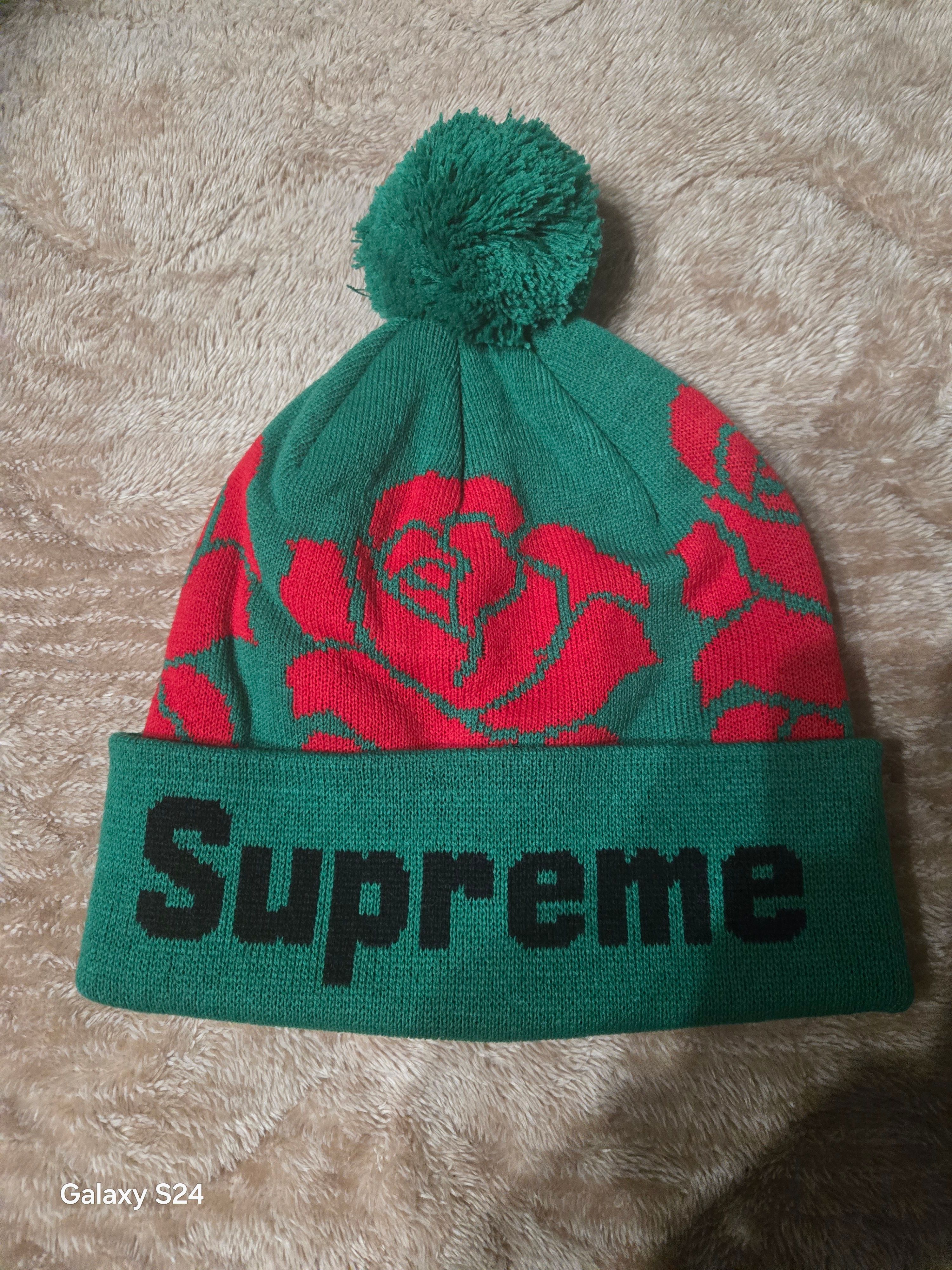 Supreme Rose Beanie "Green"
