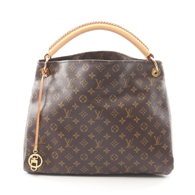 ルイ・ヴィトン LOUIS VUITTON アーツィーMM ショルダーバッグ バッグ PVCコーティングキャンバス レザー モノグラム レディース ブラウン系 M40249 【中古】