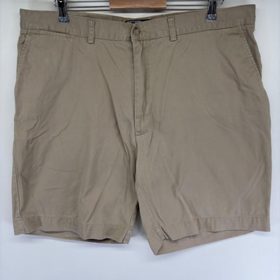古着 ポロバイラルフローレン Polo by Ralph Lauren パンツ ポロチノ ハーフパンツ ショート ワンポイントロゴ w40 グレー系 メンズ