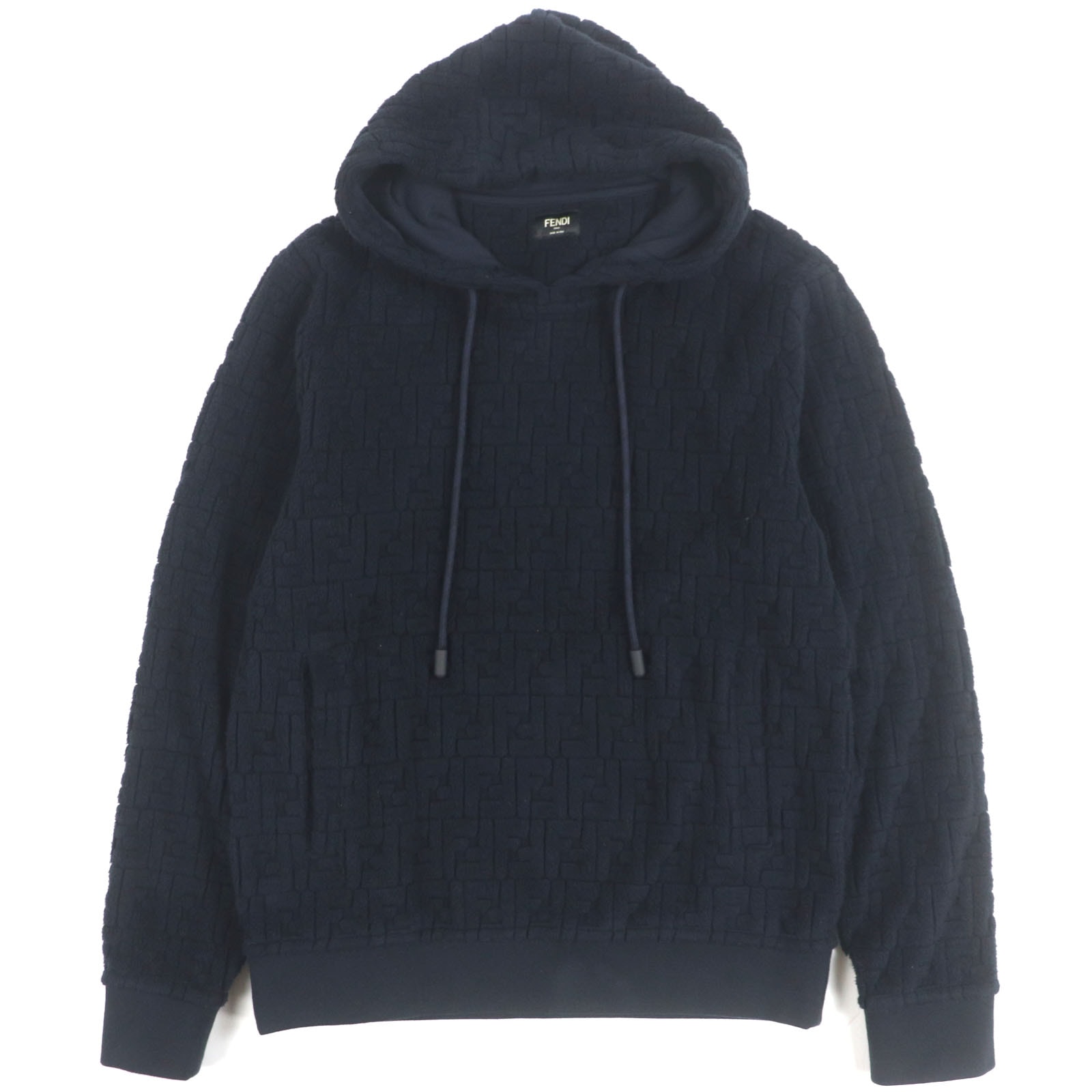 美品 フェンディ
 パーカー ブラック メンズ S FY0981