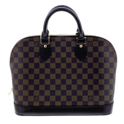 LOUIS VUITTON ルイ・ヴィトン アルマ ハンドバッグ N51131 ダミエキャンバス ブラウン レディース【中古】