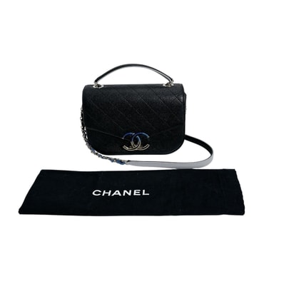 シャネル CHANEL ココマーク A93659 キャビアスキン ショルダーバッグ