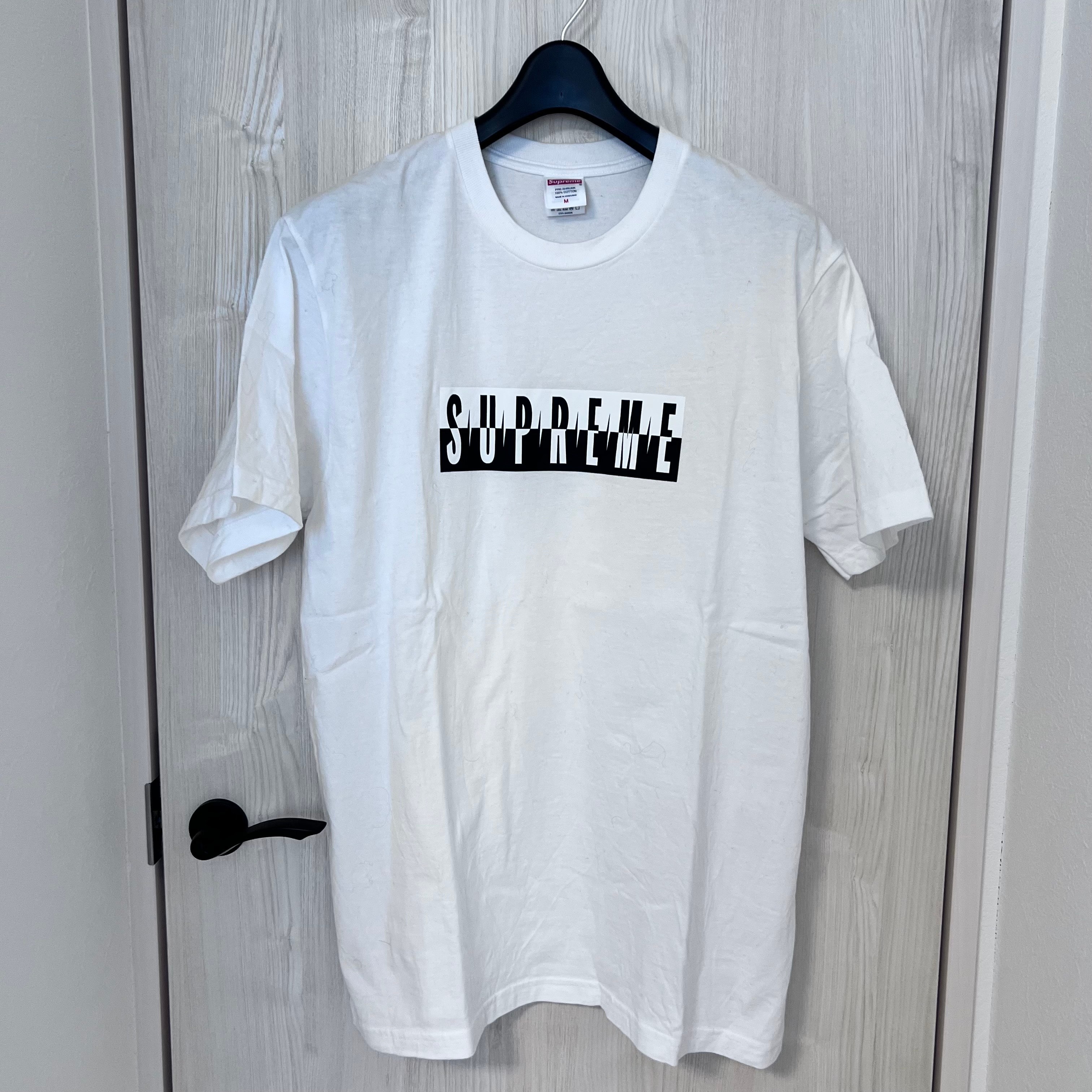 Supreme Split Tee "White"