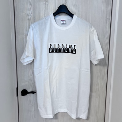 Supreme Split Tee "White"