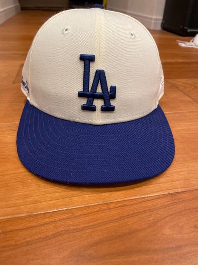 NEW ERA x Aime Leon Dore Dodgers Hat "Ivory/Blue"