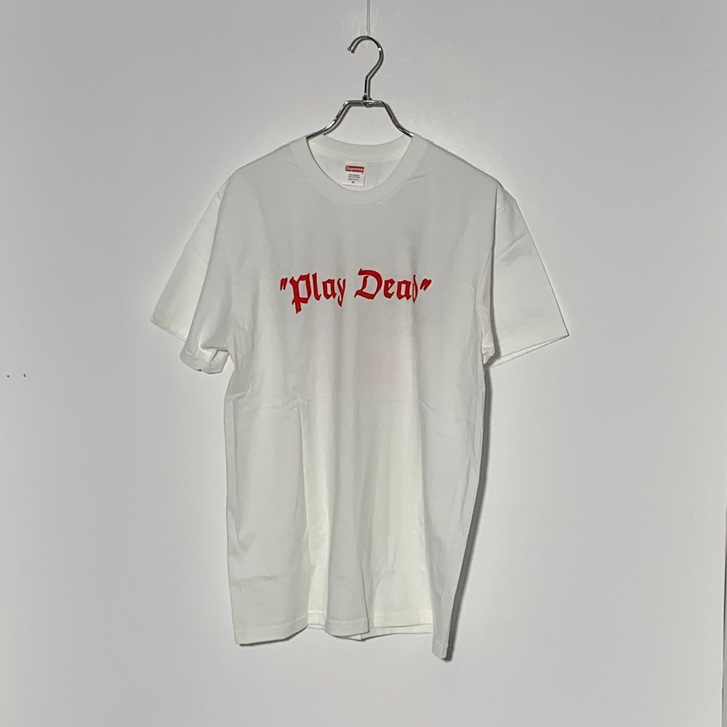 Supreme Play Dead Tee "White"