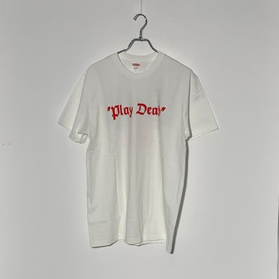 Supreme Play Dead Tee "White"