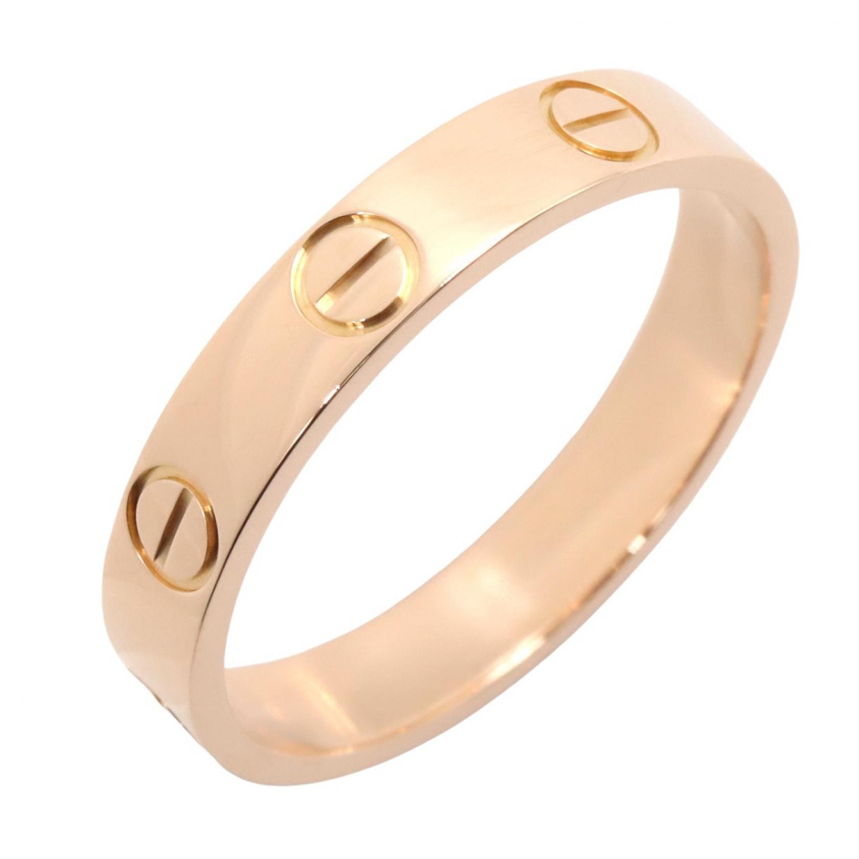 カルティエ CARTIER ミニラブリング リング・指輪 ジュエリー K18PG(ピンクゴールド) レディース ゴールド系 B4085200 【中古】