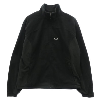OAKLEY オークリー ジャケット 00s フリース フルジップ ジャケット ブラック系 L【中古】