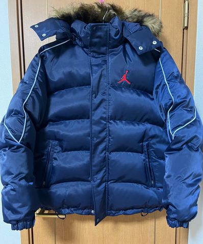 Supreme x Jordan Puffer Jacket "Navy"