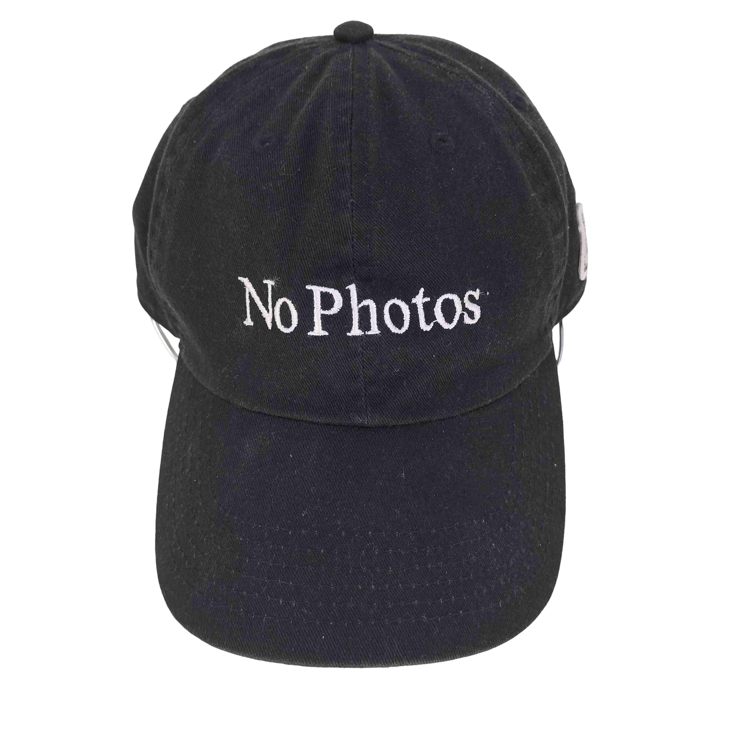 No Photos Embroidery Six Panel Cap【1140758177582】