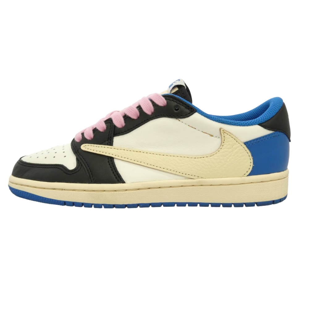 NIKE ナイキ FRAGMENT DESIGN フラグメントデザイン DM7866-140 Travis Scott Air Jordan 1 Low OG SP Military Blue トラヴィススコット エアジョーダン1 ロー 【中古】