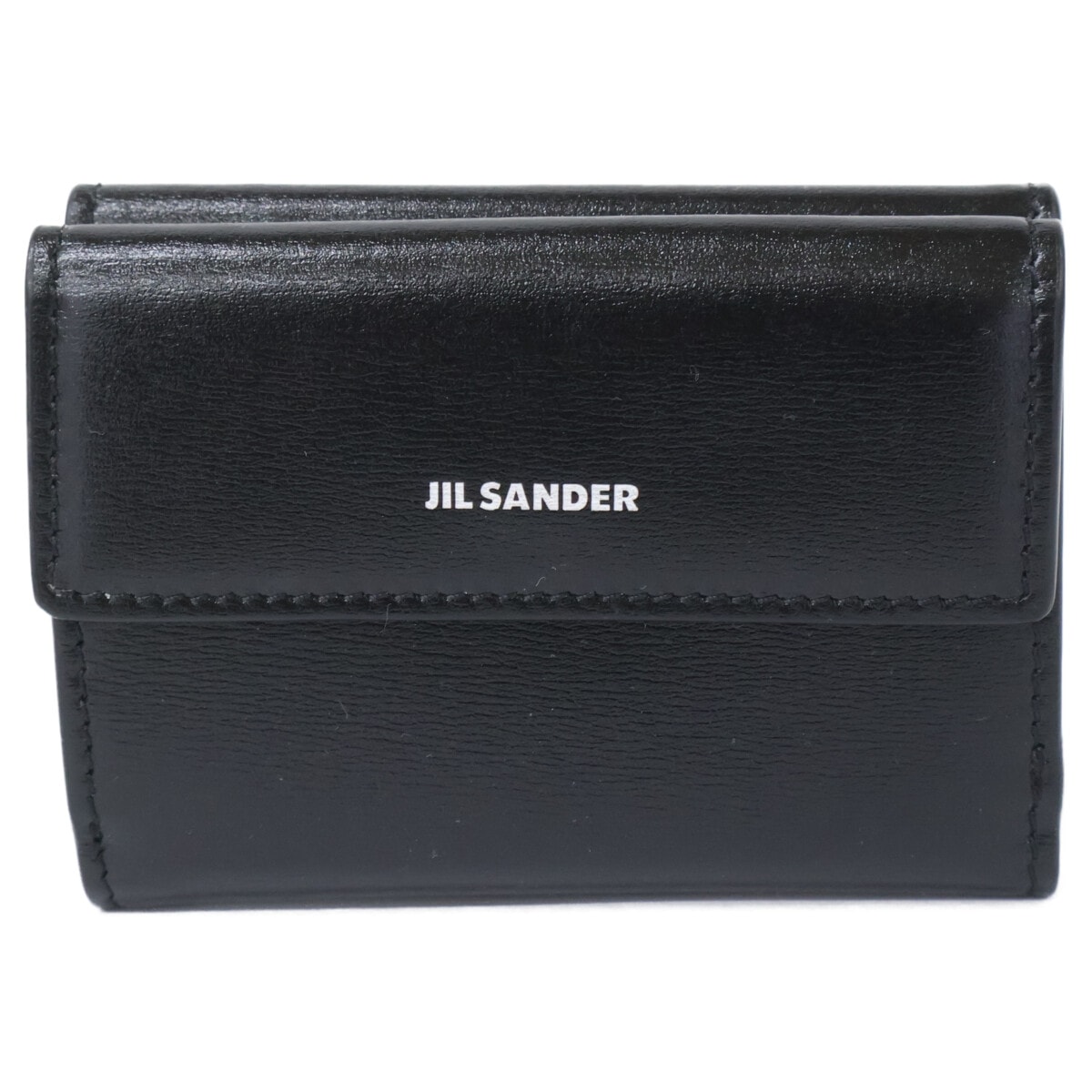ジルサンダー 【美品】J07UI0009 P5073 001 BABY WALLET ベビーウォレット 三つ折り財布