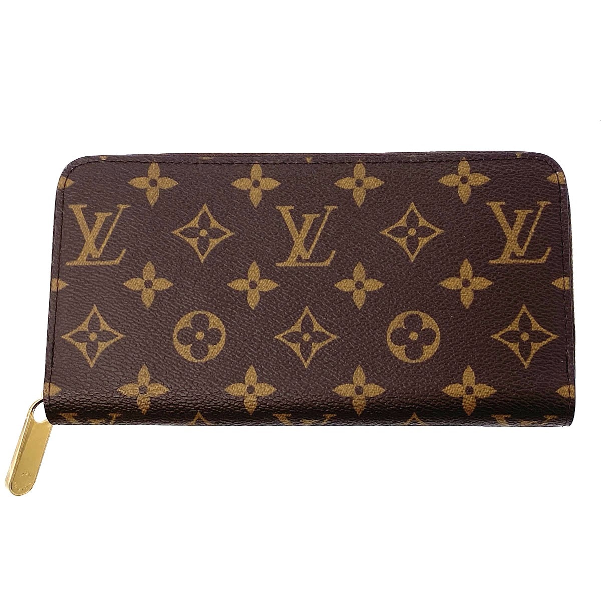LOUIS VUITTON ルイ・ヴィトン ジッピー ウォレット 長財布 M42616 モノグラム ブラウン レディース【中古】
