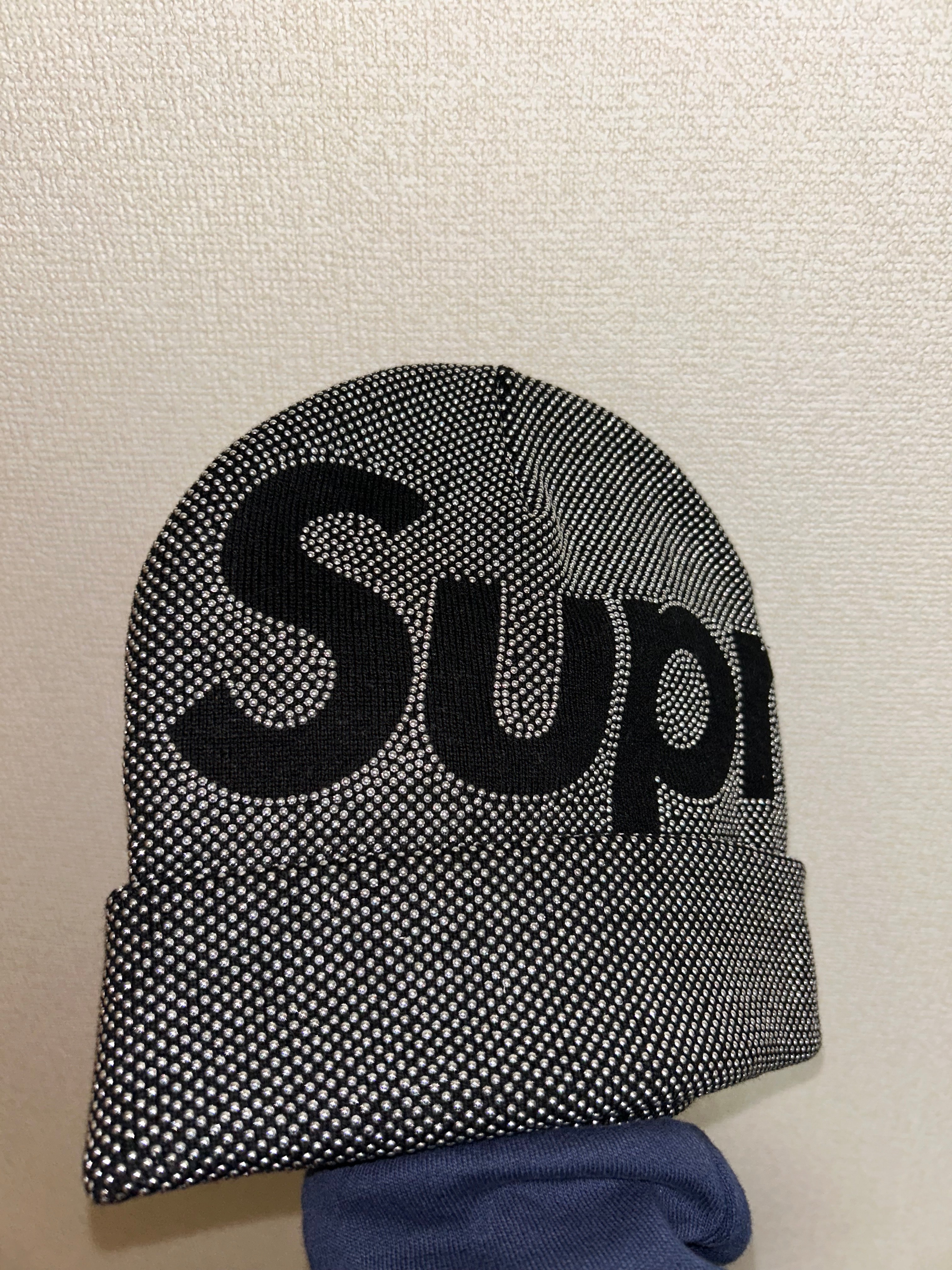 Supreme Studded Knockout Big Logo Beanie 