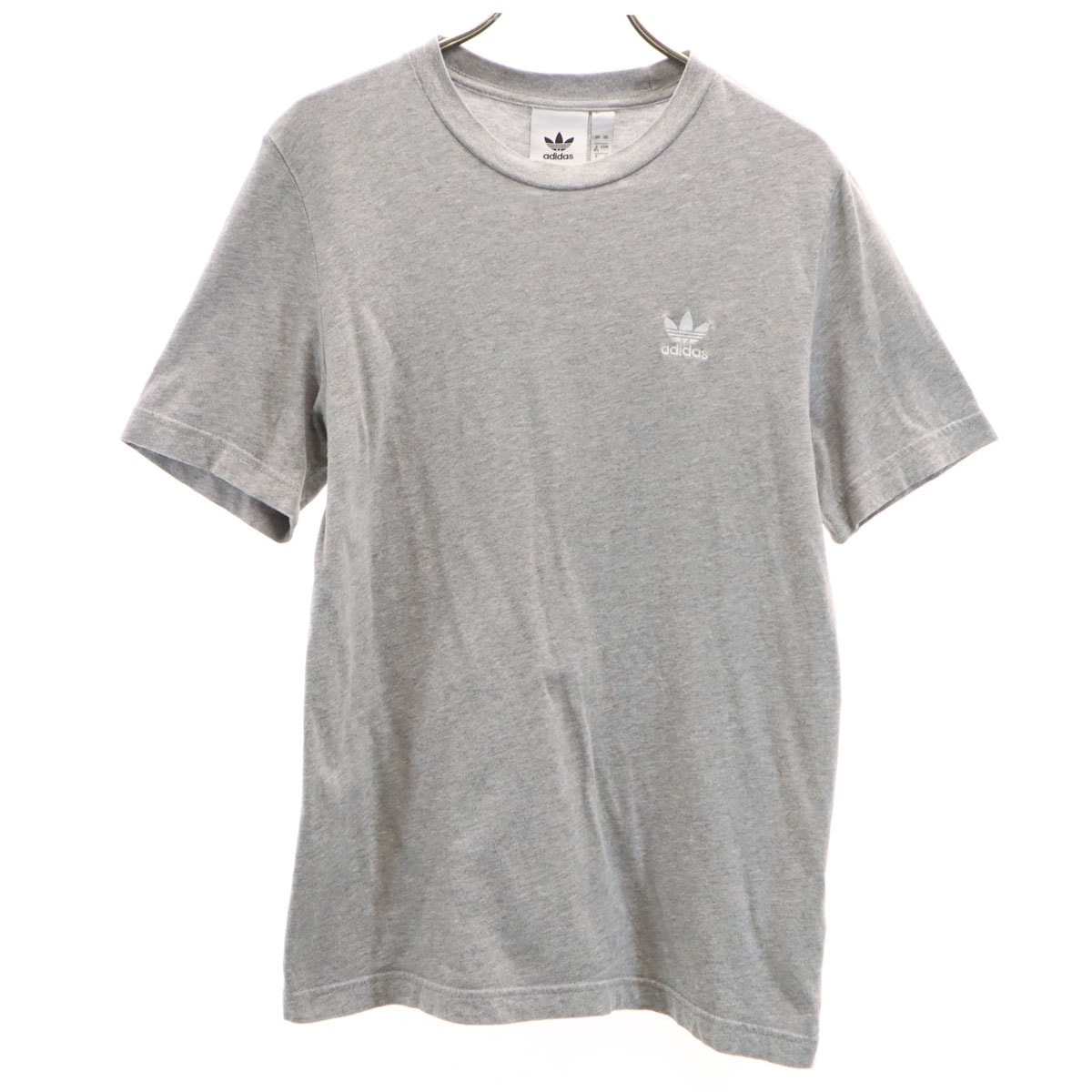 adidas Originals アディダスオリジナルス トレフォイルロゴ 半袖 Tシャツ XS グレー