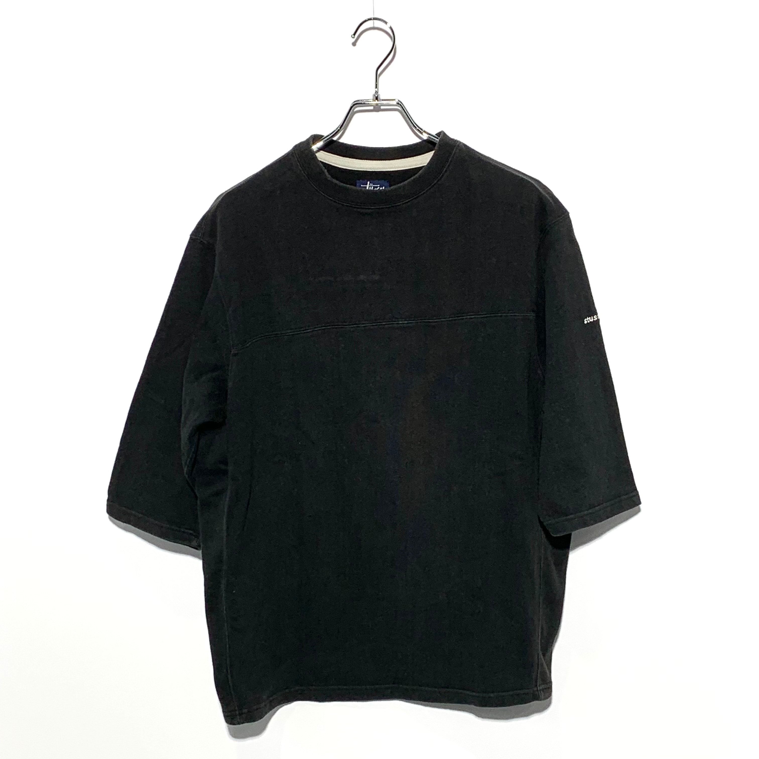STUSSY SPORT S/S SWEAT SHIRT Black
