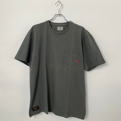 WTAPS BLANK SS C-NECK Gray
