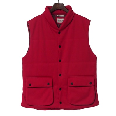 ARMANI COLLEZIONI アルマーニコレッツォーニ ダウンベスト サイズ50 ベスト ジレ ブランド古着【中古】20250416/RA4303