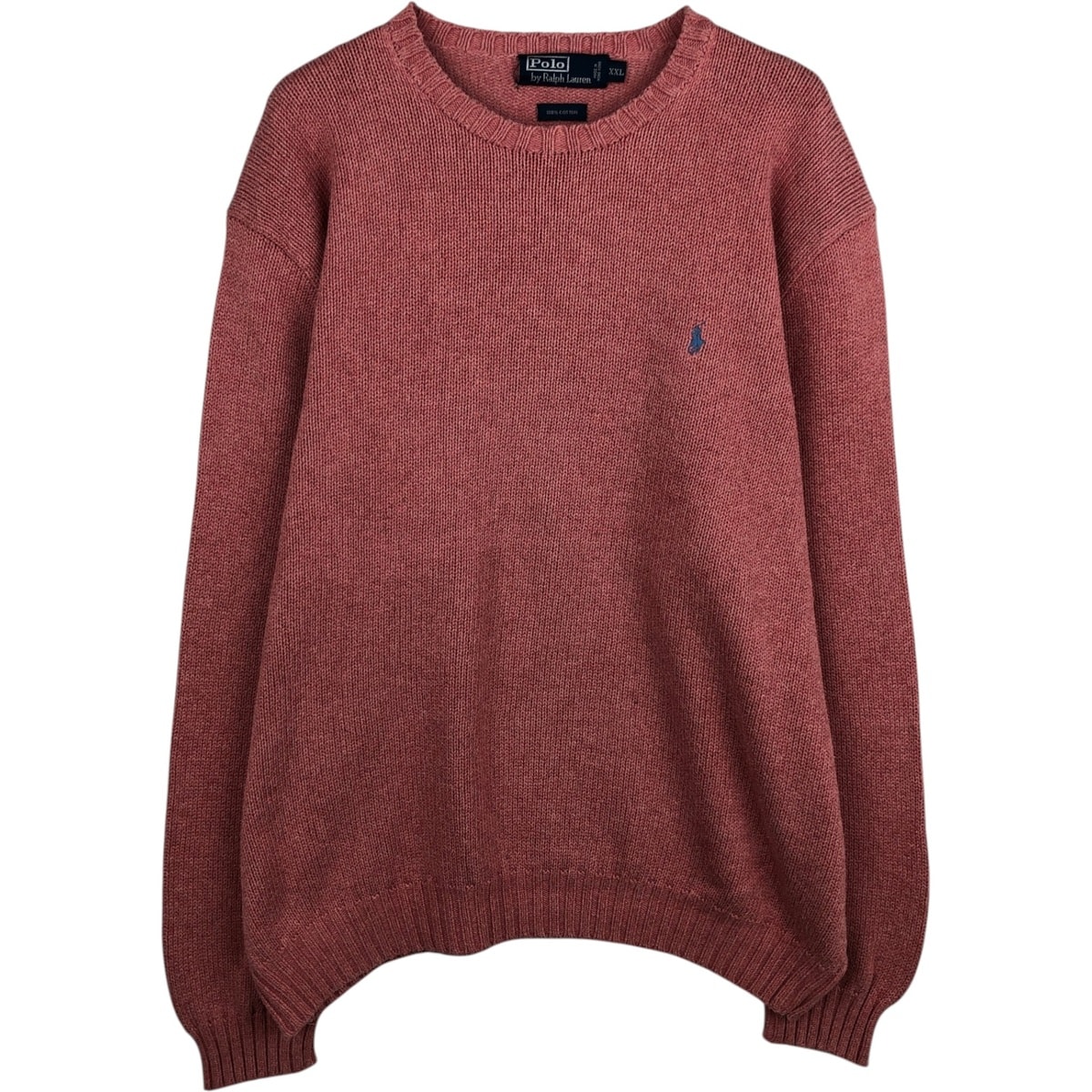 古着 ラルフローレン Ralph Lauren POLO by Ralph Lauren コットンニットセーター メンズXXL相当/eaa627401