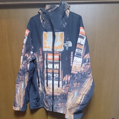 Supreme x The North Face Taped Seam Shell Jacket "Times square" NP52207I x NF0A82RK