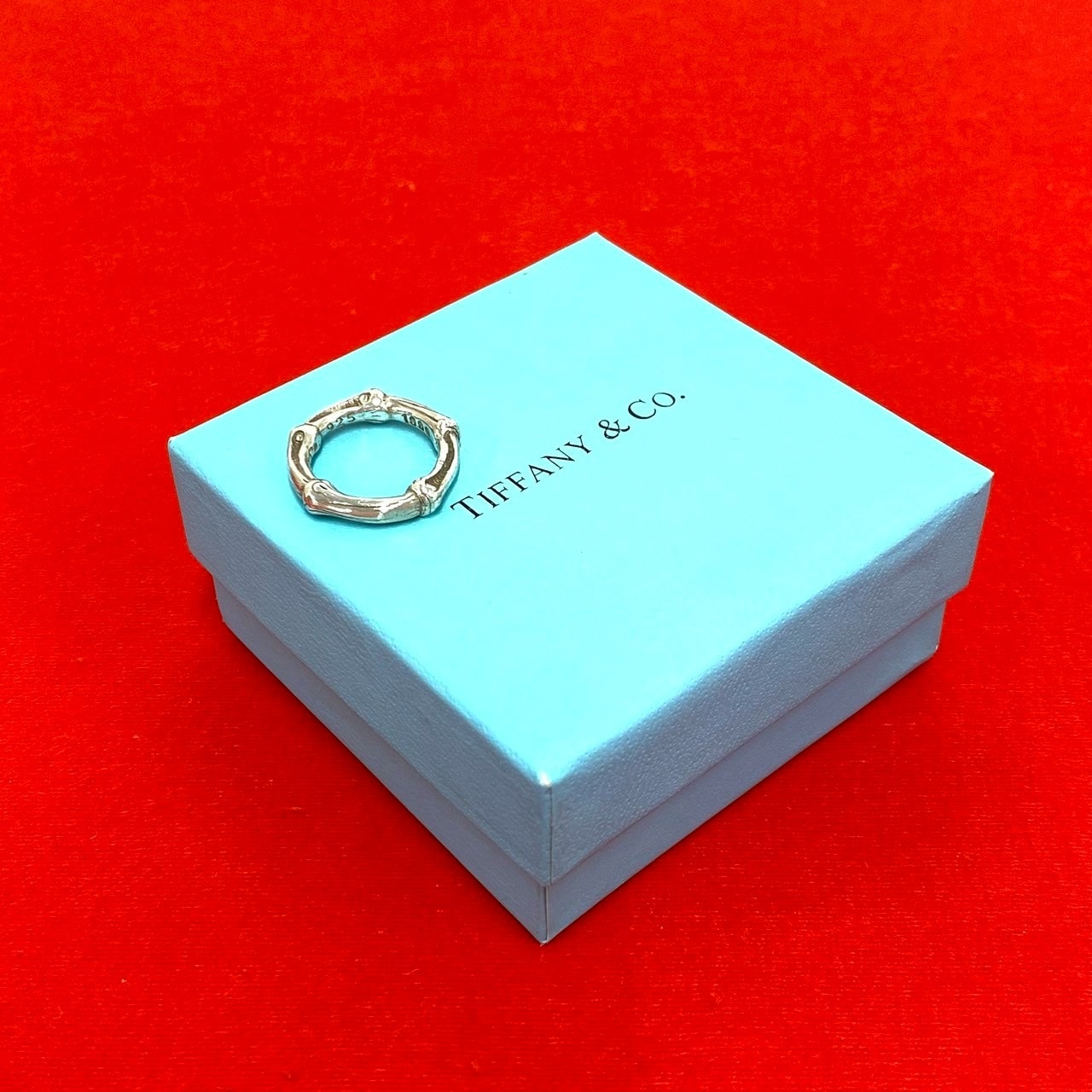 TIFFANY&Co. ティファニー バンブー シルバー925 リング・指輪 9号 シルバー
47144