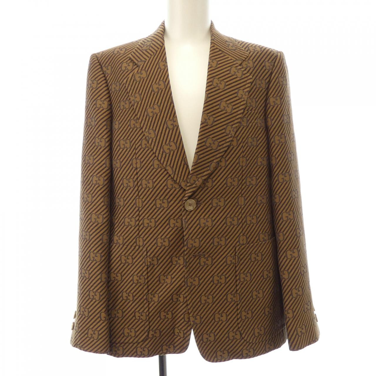 C (やや傷や汚れあり)】グッチ GUCCI ジャケット 48の中古ハイブランド