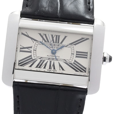 カルティエ タンク ディヴァン LM W6300755 メンズ 【中古】