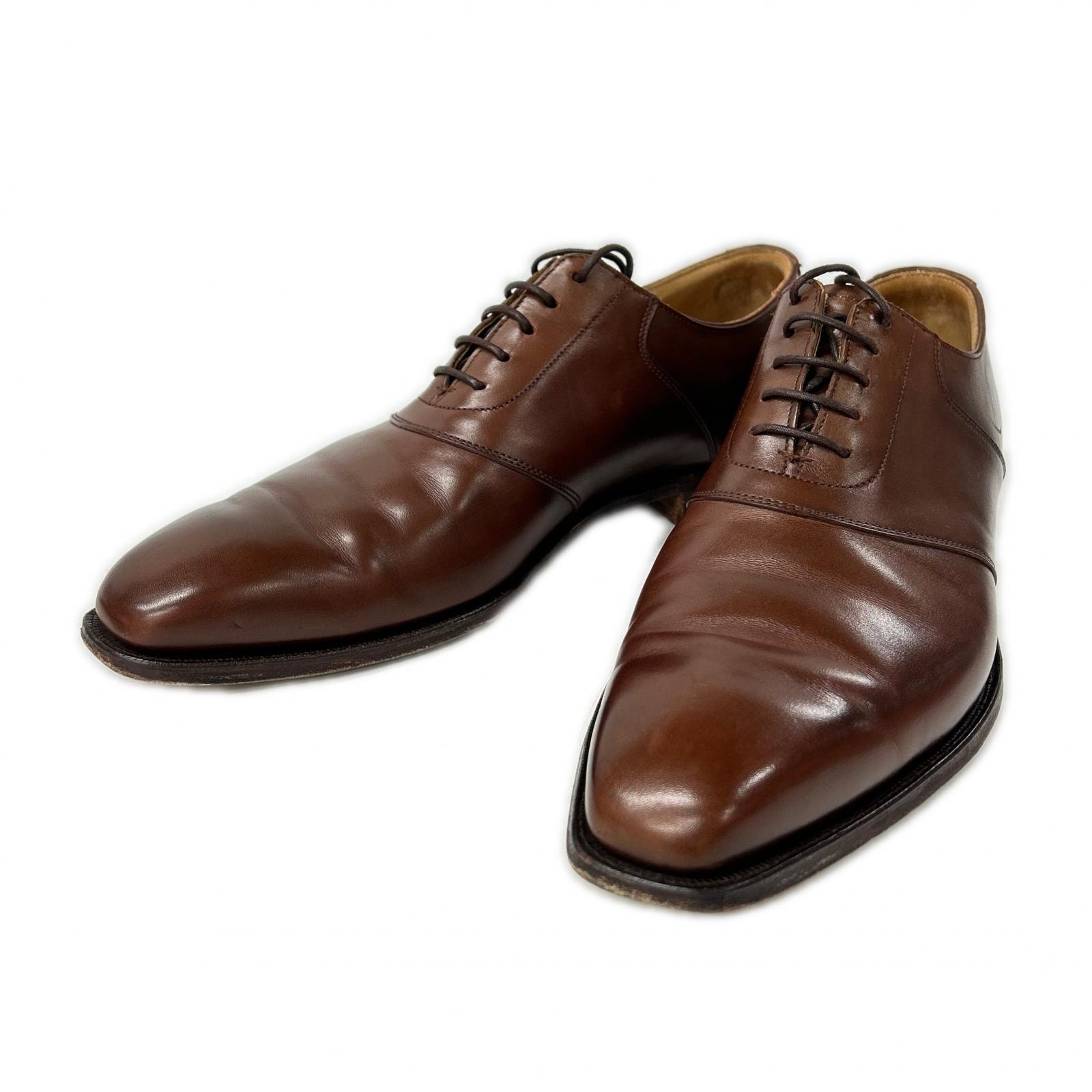 クロケット&ジョーンズ 5212-14P BARFORD 348ラスト サドルシューズ 8 1/2