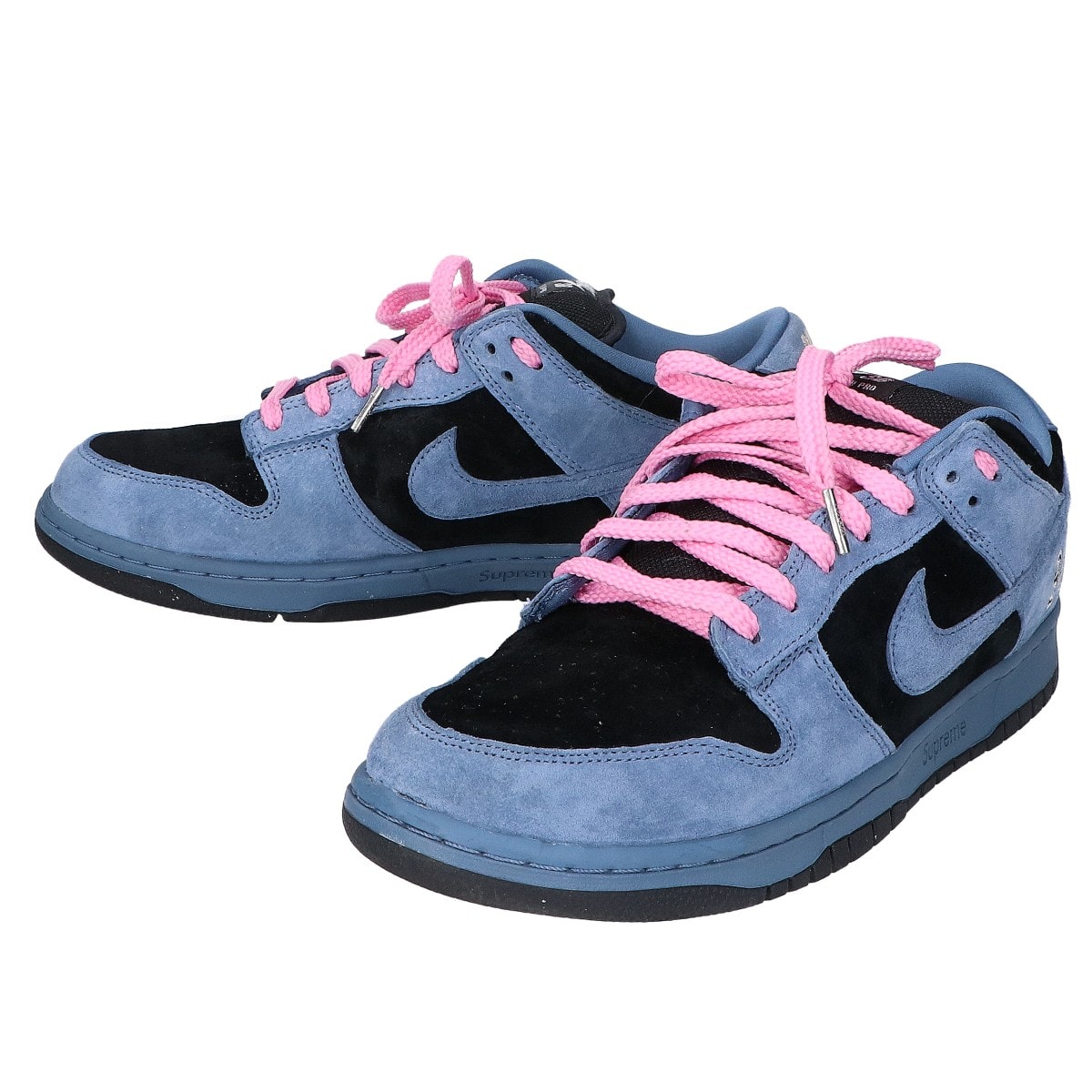 ナイキ ×SUPREME HQ8487-400 SB ダンク ロー "オーシャンフォグ" 28