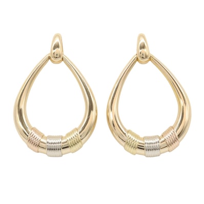 カルティエ CARTIER ドアノッカーモチーフ ピアス ピアス ジュエリー K18(イエローゴールド) K18WG(ホワイトゴールド) K18PG(ピンクゴールド) レディース ゴールド系 / シルバー系 【中古】