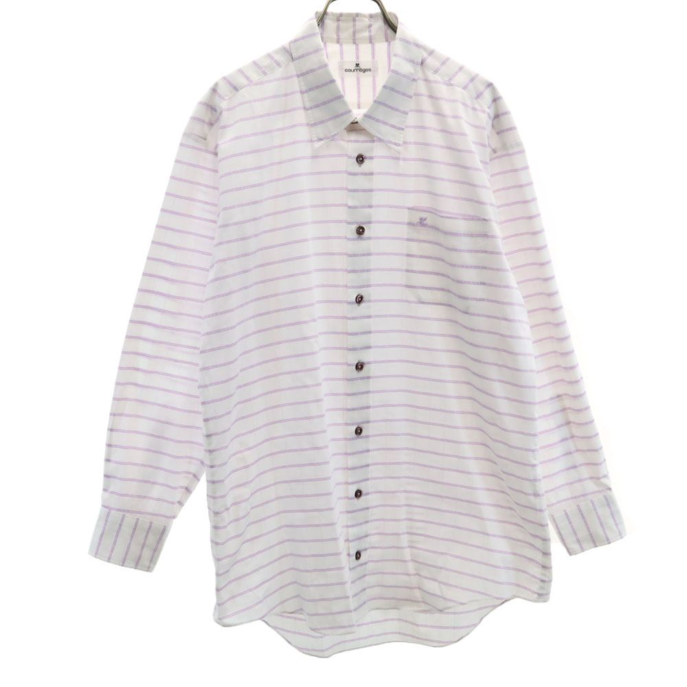 courreges クレージュ 長袖 シャツ