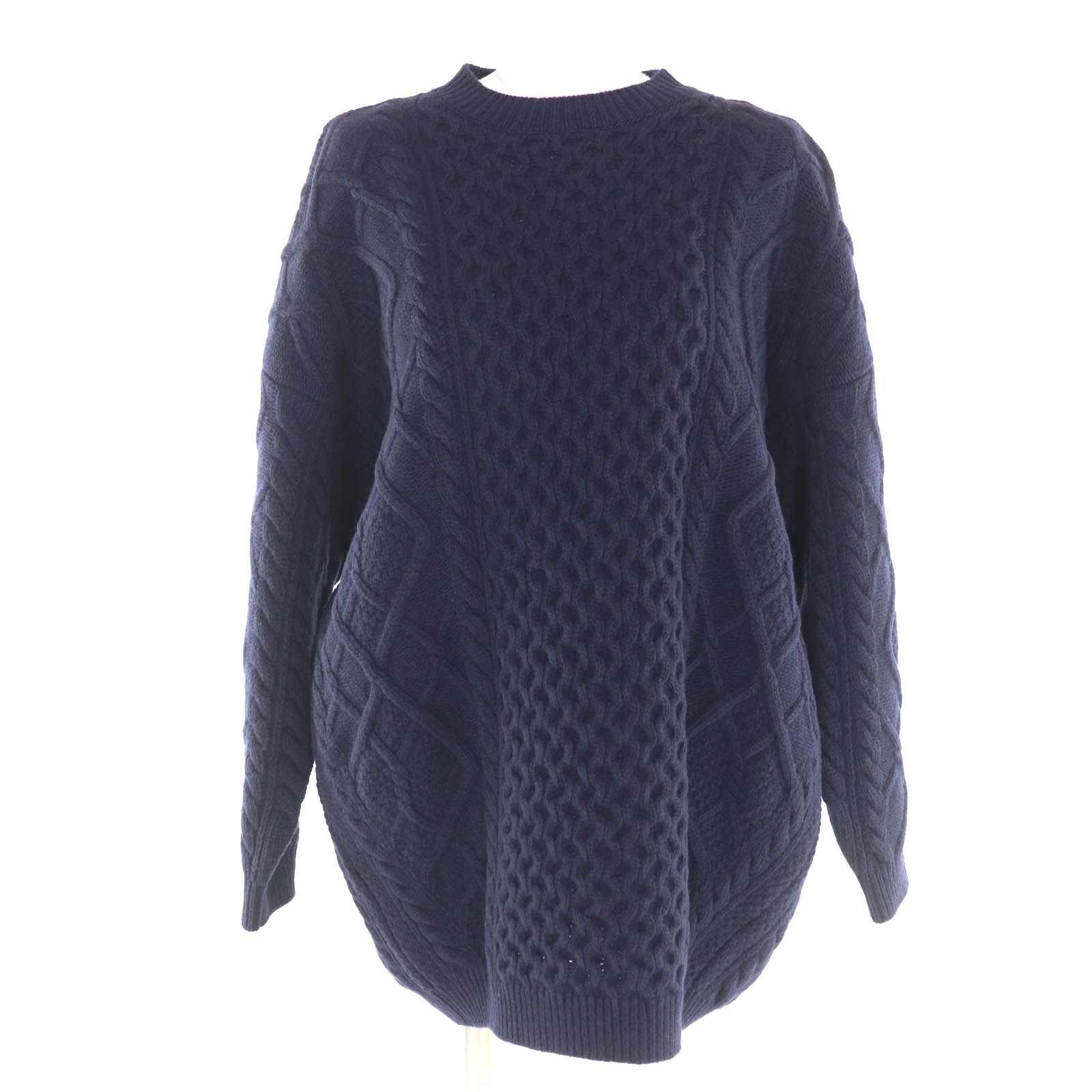 美品 ステラマッカートニー ニット ネイビー レディース 36 6K0155